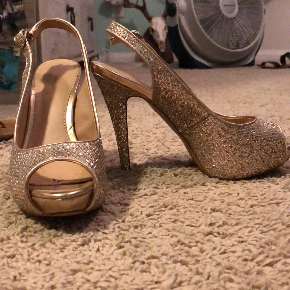 4 inch sparking heels